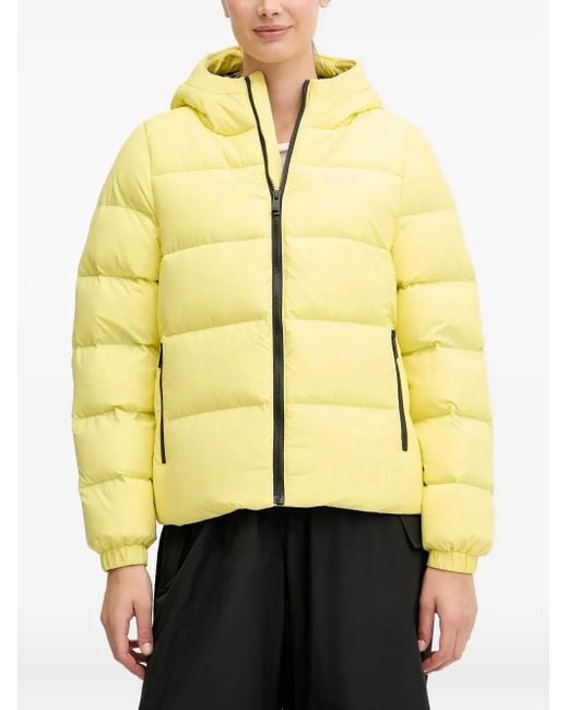 Chaqueta Frozen Palace con capucha Jack Wolfskin de color Yellow