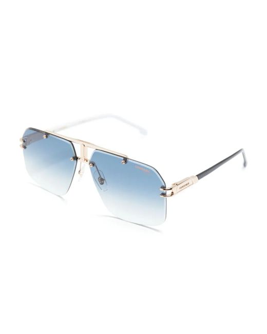Carrera Blue Square-Frame Sunglasses for men