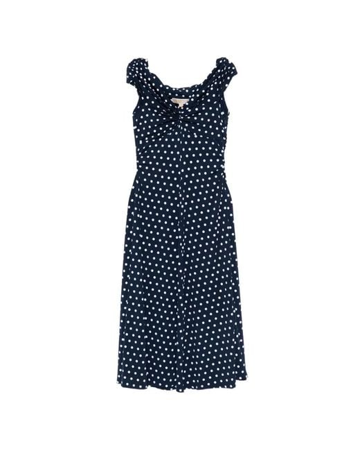 Michael Kors Blue Midi Dresses