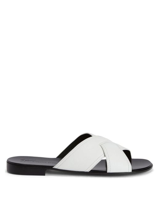 Giuseppe Zanotti White Sandals for men