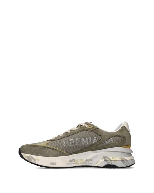 Premiata White Moerun 8300 Sneakers for men
