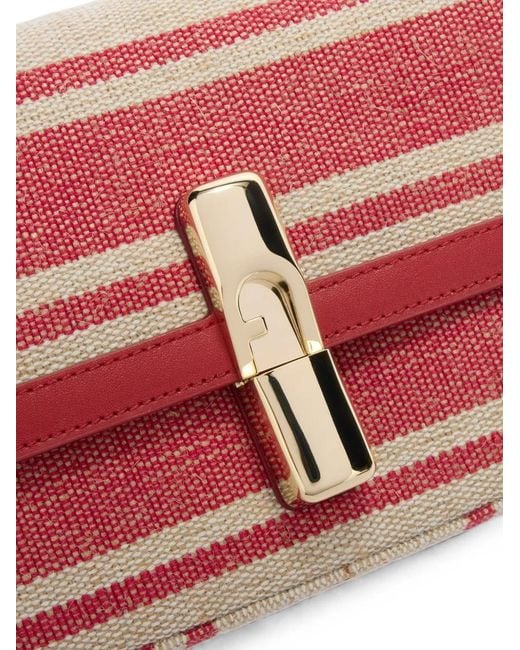 Furla Red Iride Crossbody Bag S