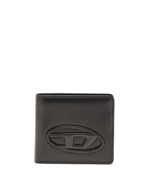 DIESEL Black Holi-D Bi-Fold Wallet