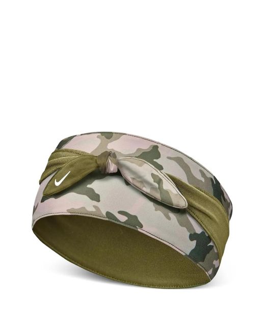 Nike Green Camouflage-Print Headband for men