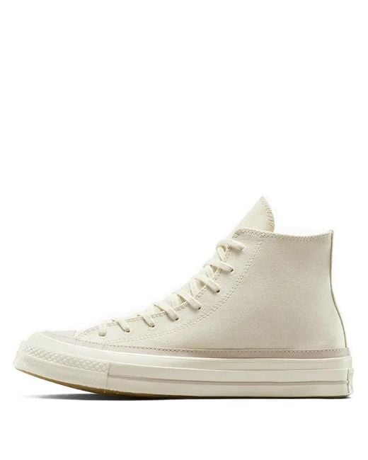 Converse Natural Chuck 70 Embroidered-Logo Sneakers