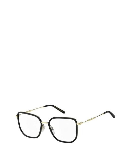 Marc Jacobs Black Square-Frame Glasses