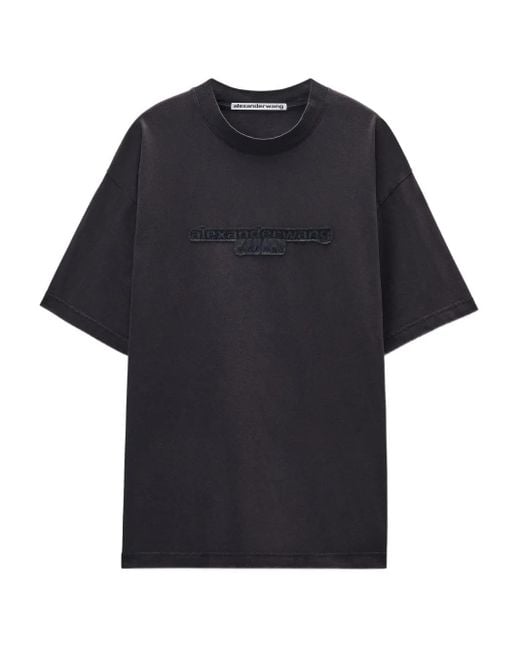 Alexander Wang ロゴ Tシャツ Black