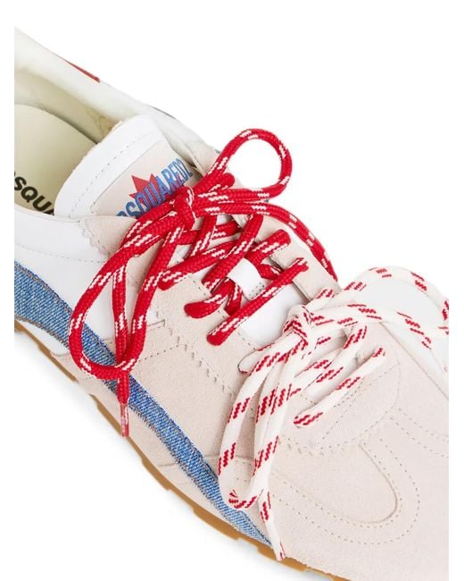 DSquared² Pink Dc-642 Sneakers