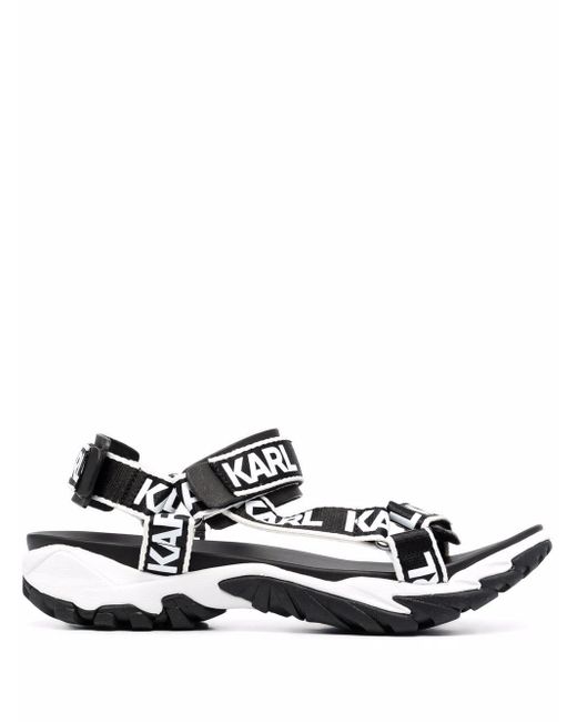 Sandalias Volt Aktiv Karl Lagerfeld de hombre de color Negro - Lyst