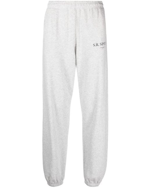 Sporty & Rich White Sr Sport Track Pants