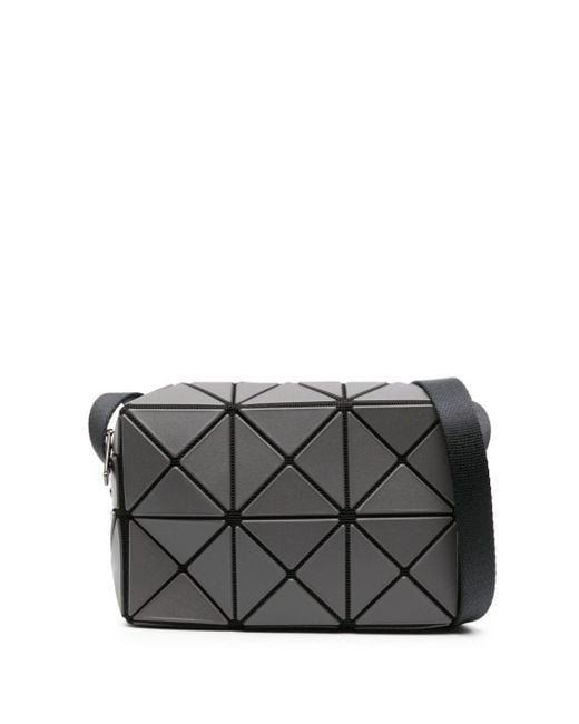 Bolso de hombro Cuboid con paneles geométricos Bao Bao Issey Miyake de color Gray