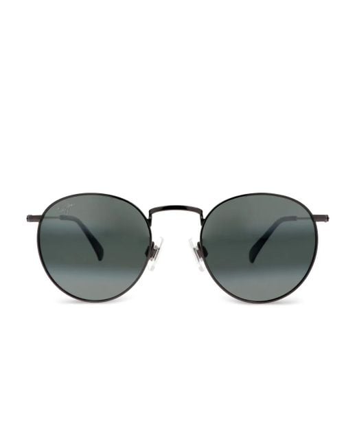 Lunettes De Soleil Pukaua À Monture Ronde Maui Jim en coloris Gray