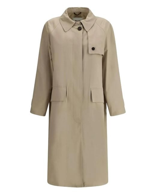 Paltò Natural Marta Trench Coat