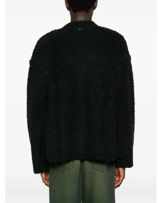 Lacoste Green Jacquard Sweater for men