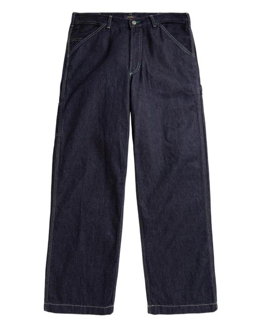 Polo Ralph Lauren Blue Belt Loops-Detail Jeans for men
