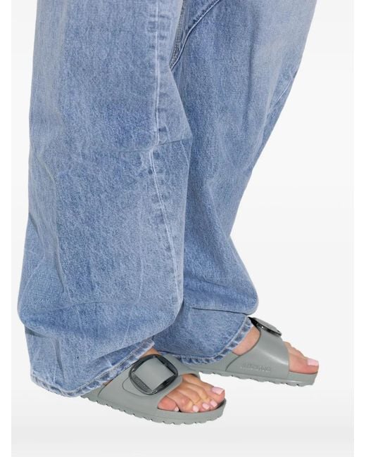 Birkenstock Green Arizona Big Buckle Sandals