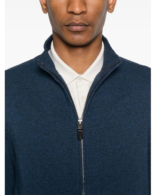 メンズ Canali メランジ スウェットシャツ Blue