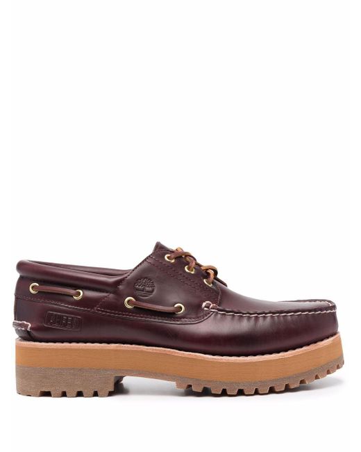 Timberland Red X Alife 3-eye Classic Lug Boat Shoes for men