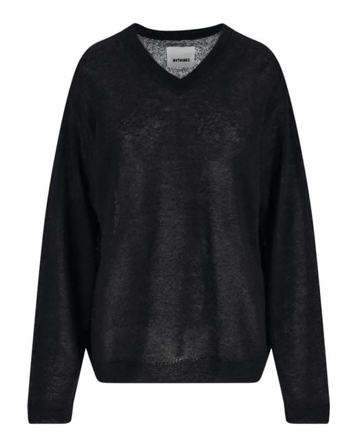 Jersey Con Cuello En V MYTHINKS de color Black