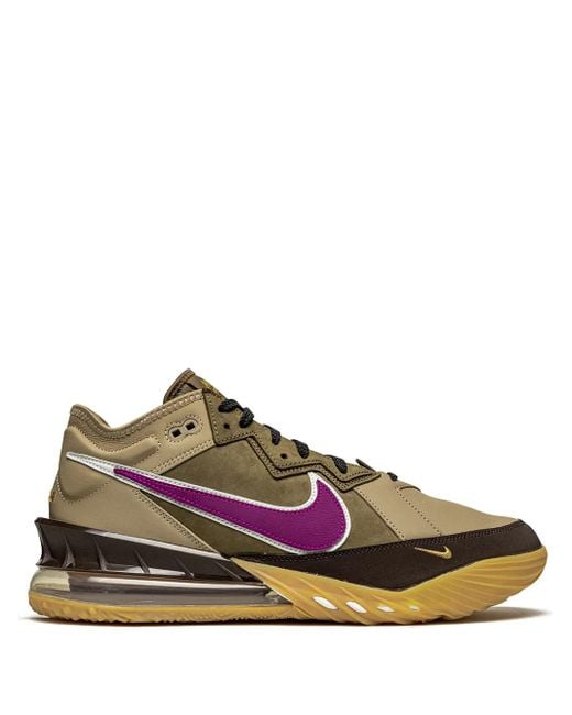 Nike Brown Air Max Lebron Qs "Christmas" Sneakers