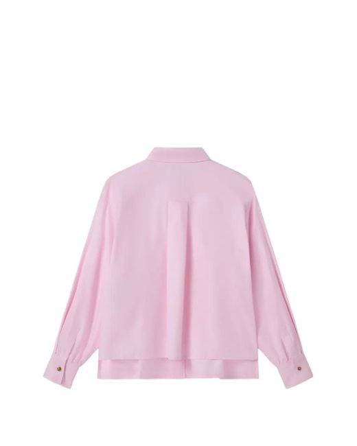 LaDoubleJ La Scala Blouse in het Pink