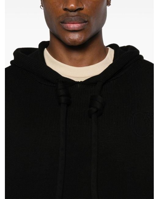 Sudadera con capucha y logo en relieve Off-White c/o Virgil Abloh de hombre de color Black