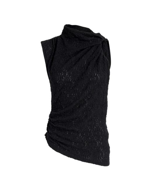 Proenza Schouler Black Circe Top