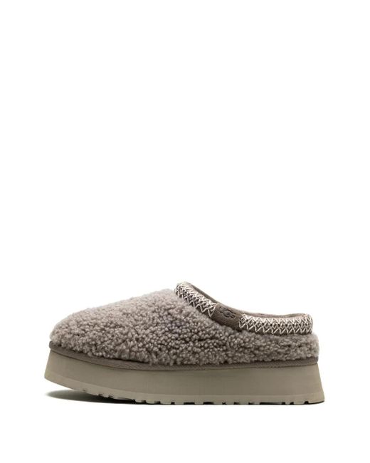 Ugg Tazz Maxi Curly "smoke Plum" スリッポン Gray
