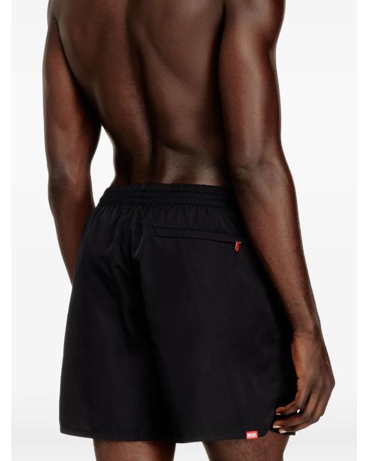 DIESEL Black Sport-41-D-Core Swim Shorts for men