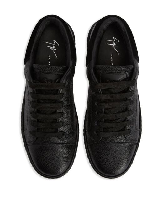 Giuseppe Zanotti Black Gz-City Sneakers
