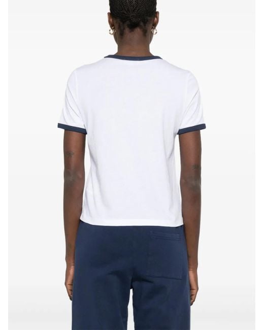 Sporty & Rich White California Emblem T-Shirt
