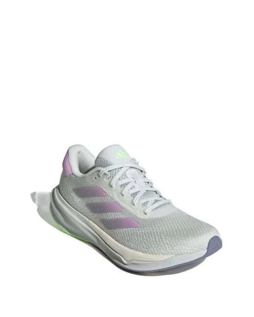 Adidas White Supernova Stride Sneakers