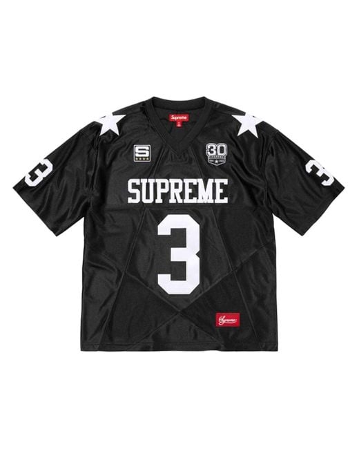 Star Football Jersey "Black" T-shirt Supreme de hombre