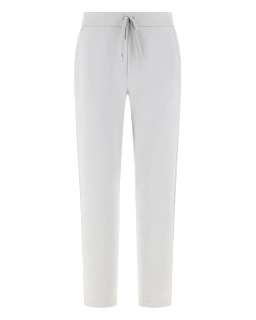 Pantalones De Chándal Con Cordones Y Bolsillos Boggi de hombre de color White