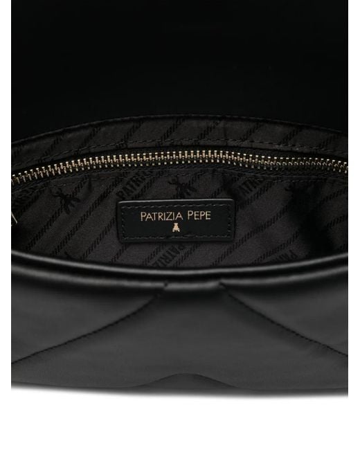 Clutch Trapuntata Fly di Patrizia Pepe in Black