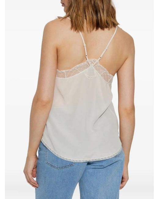 Zadig & Voltaire White Christy Cdc