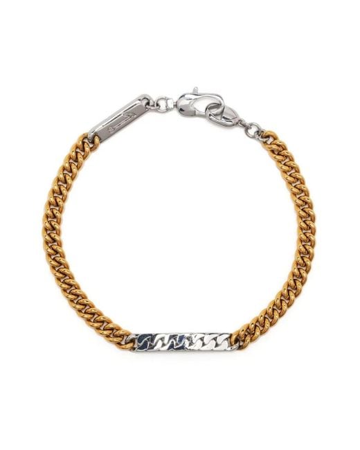 CAPSULE ELEVEN White Power Tag Two-Tone Bracelet