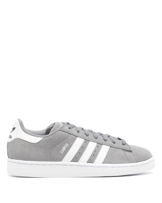 Adidas White Campus 2 Suede Sneakers for men