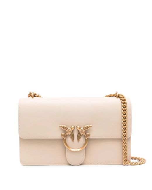Pinko Natural 'Love One Classic' Crossbody Bag