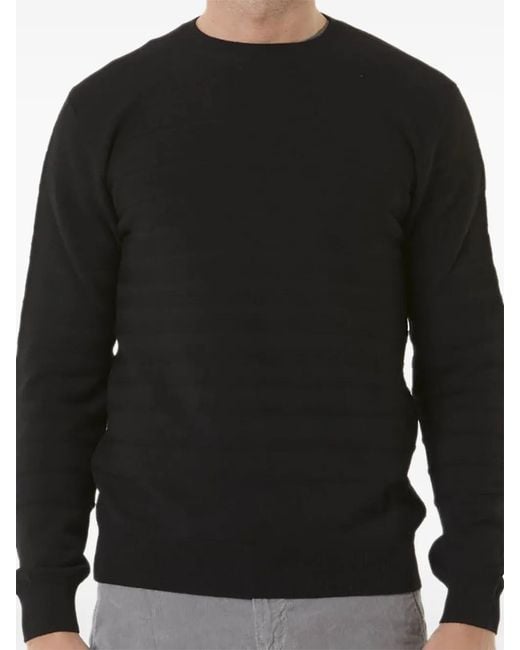 Pull À Rayures Paolo Pecora pour homme en coloris Black