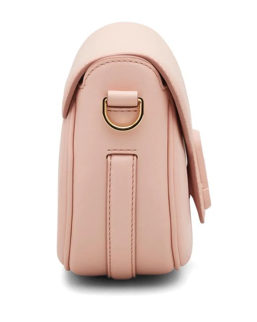 Marc Jacobs Pink Ledertasche "the Small Saddle"
