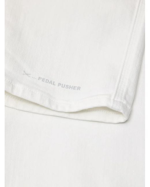 Closed White Jean Pedal Pusher