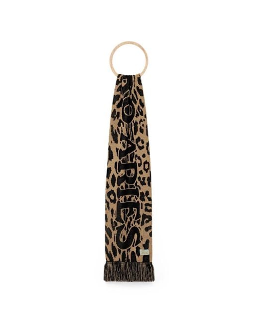 Aries White J'Adoro Fringed Scarf