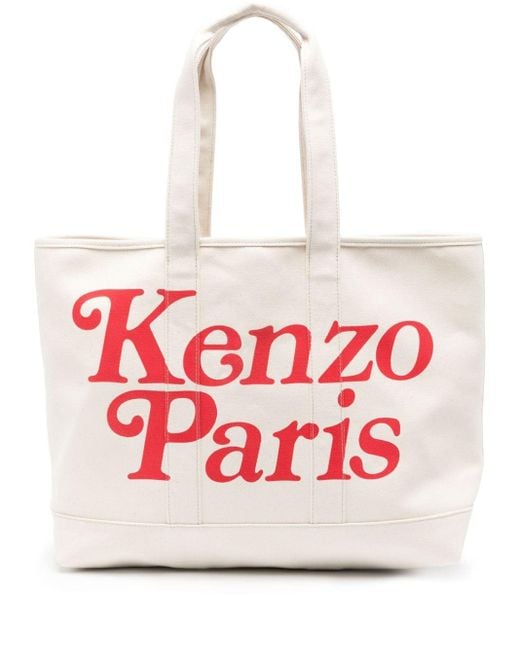 KENZO Utility トートバッグ L Red