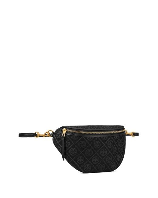 Tory Burch Black T-Monogram Belt Bag