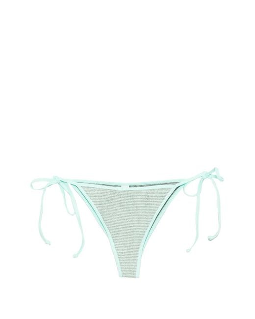 Bondeye Blue Anisha Side-Tie Bikini Bottoms
