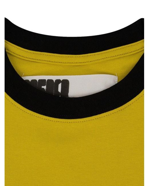 Sp5der Yellow Engineer T-Shirt for men