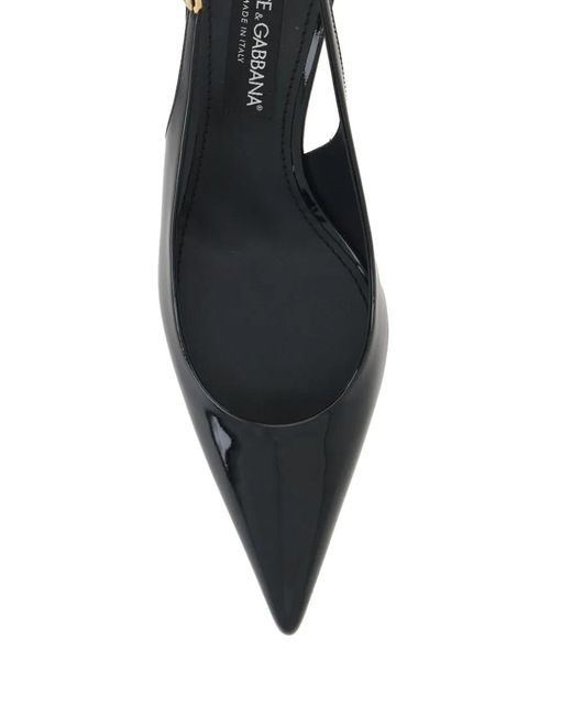 Dolce & Gabbana Black Patent Leather Pumps