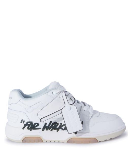Off-White c/o Virgil Abloh Out of Office For Walking Sneakers in White für Herren