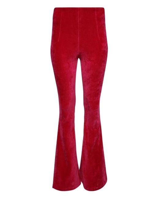 Amiri Velour Flared Pants